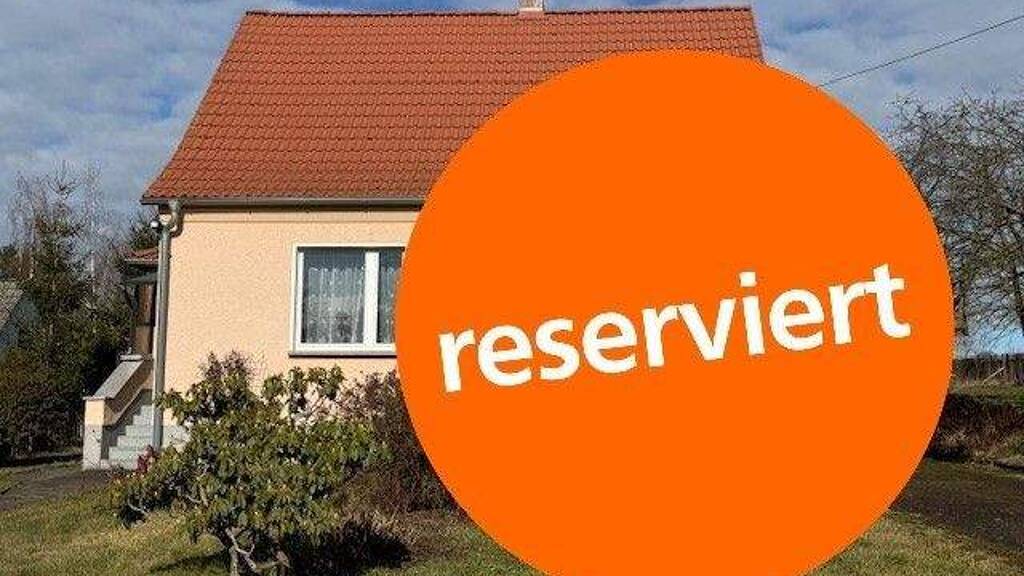 Einfamilienhaus zum Kauf 115.000 € 3 Zimmer 87,1 m² 1.529 m² Grundstück Frankenau Reichstädt / Frankenau 07580