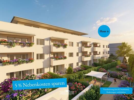 Wohnung zum Kauf provisionsfrei 355.100 € 3 Zimmer 77 m² EG Laudonstraße 1 Vöcklabruck 4840
