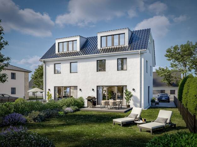 Doppelhaushälfte zum Kauf - Erstbezug provisionsfrei 550.000 € 5 Zimmer 135 m² 306 m² Grundstück Mahlow Blankenfelde-Mahlow 15831