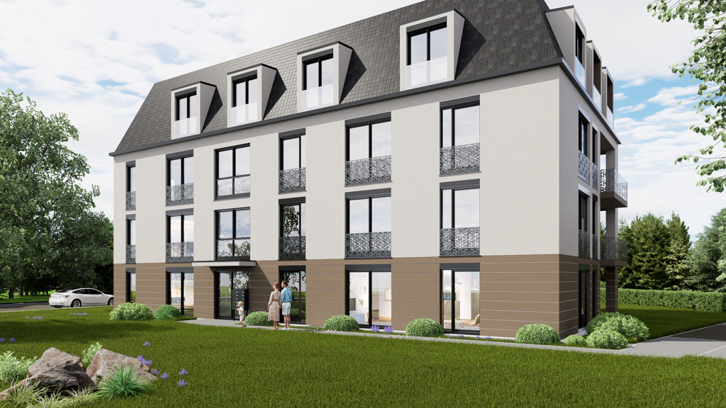 Wohnung zum Kauf - Erstbezug provisionsfrei 450.000 € 3 Zimmer 77,6 m² EG frei ab sofort Schulstraße 1b Ay Senden 89250