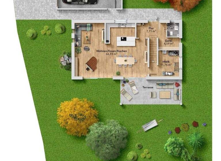 Einfamilienhaus zum Kauf 1.195.000 € 5 Zimmer 178 m² 712 m² Grundstück Geisenhausen 84144