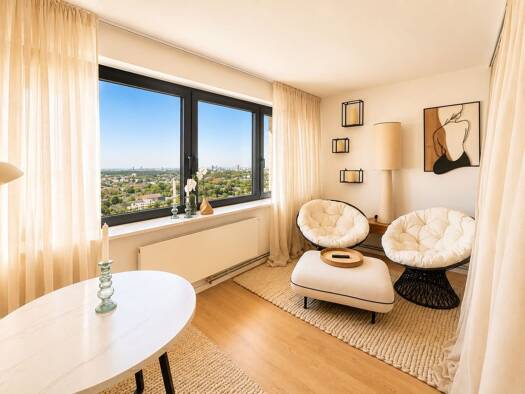 Penthouse zur Miete 2.600 € 1,5 Zimmer 40 m² Geschoss 29/29 frei ab 01.10.2026 Barmbek-Süd Nord 22083