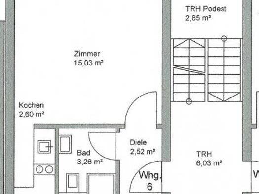 Wohnung zum Kauf provisionsfrei 139.000 € 1 Zimmer 22 m² 5 Geschosse frei ab 15.02.2027 Paradies Konstanz 78462