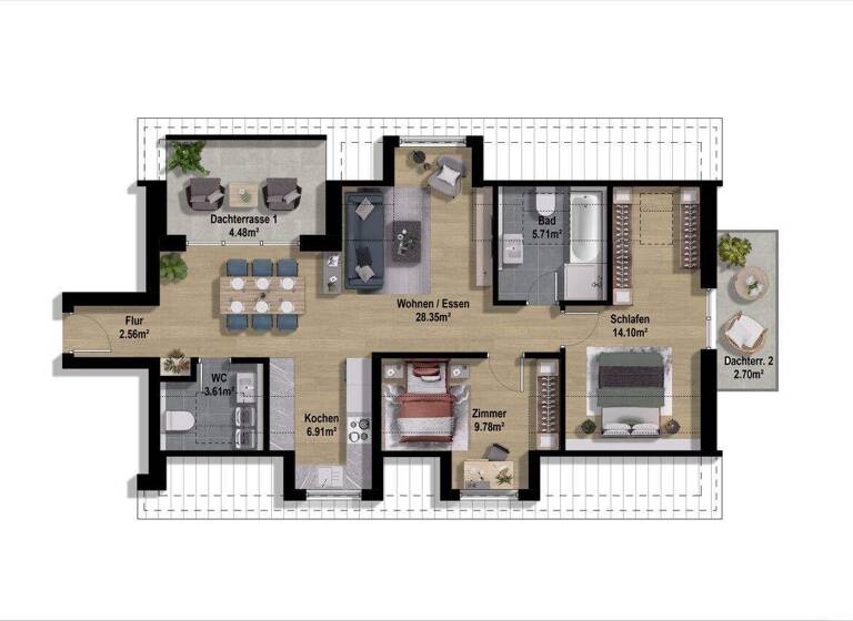 Wohnung zum Kauf provisionsfrei 479.000 € 3 Zimmer 78 m² EG Gaimersheim 85080