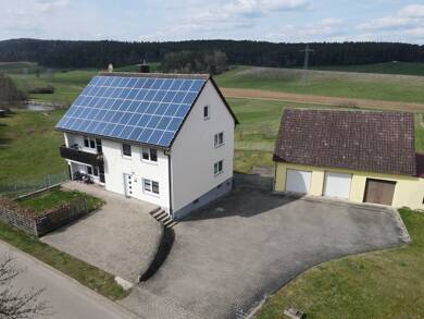 Einfamilienhaus zum Kauf 349.000 € 6 Zimmer 194 m² 1.187 m² Grundstück Walkerszell Pleinfeld 91785
