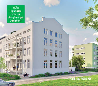 Wohnung zum Kauf - Neubau provisionsfrei 215.000 € 2 Zimmer 60,1 m² 1. Geschoss Heinrich-Heine-Straße 1 Schkeuditz Schkeuditz 04435