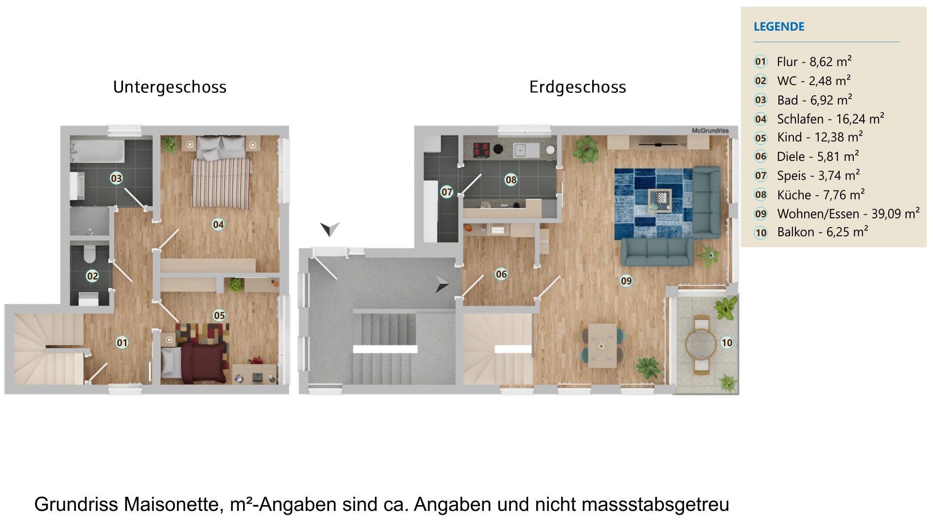 Wohnung zum Kauf provisionsfrei 679.000 € 3 Zimmer 114,1 m²<br/>Wohnfläche Hacklberg Passau 94034