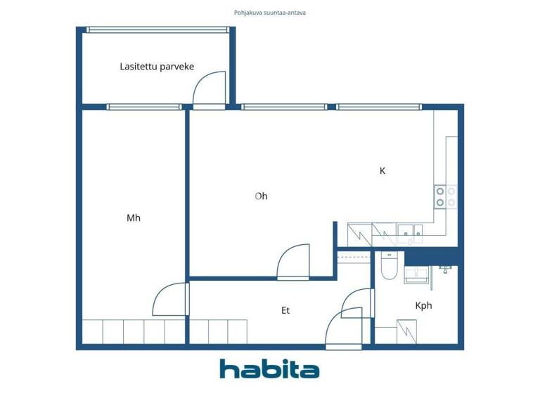 Studio zum Kauf 168.000 € 2 Zimmer 57,5 m² 4. Geschoss Merivirta 7 Espoo 02320