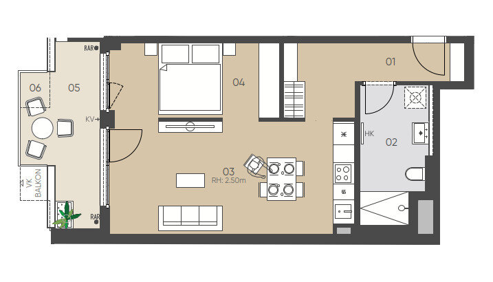 Wohnung zur Miete 1.011 € 1 Zimmer 46,8 m²<br/>Wohnfläche 7.<br/>Geschoss 01.12.2024<br/>Verfügbarkeit Wien 1090