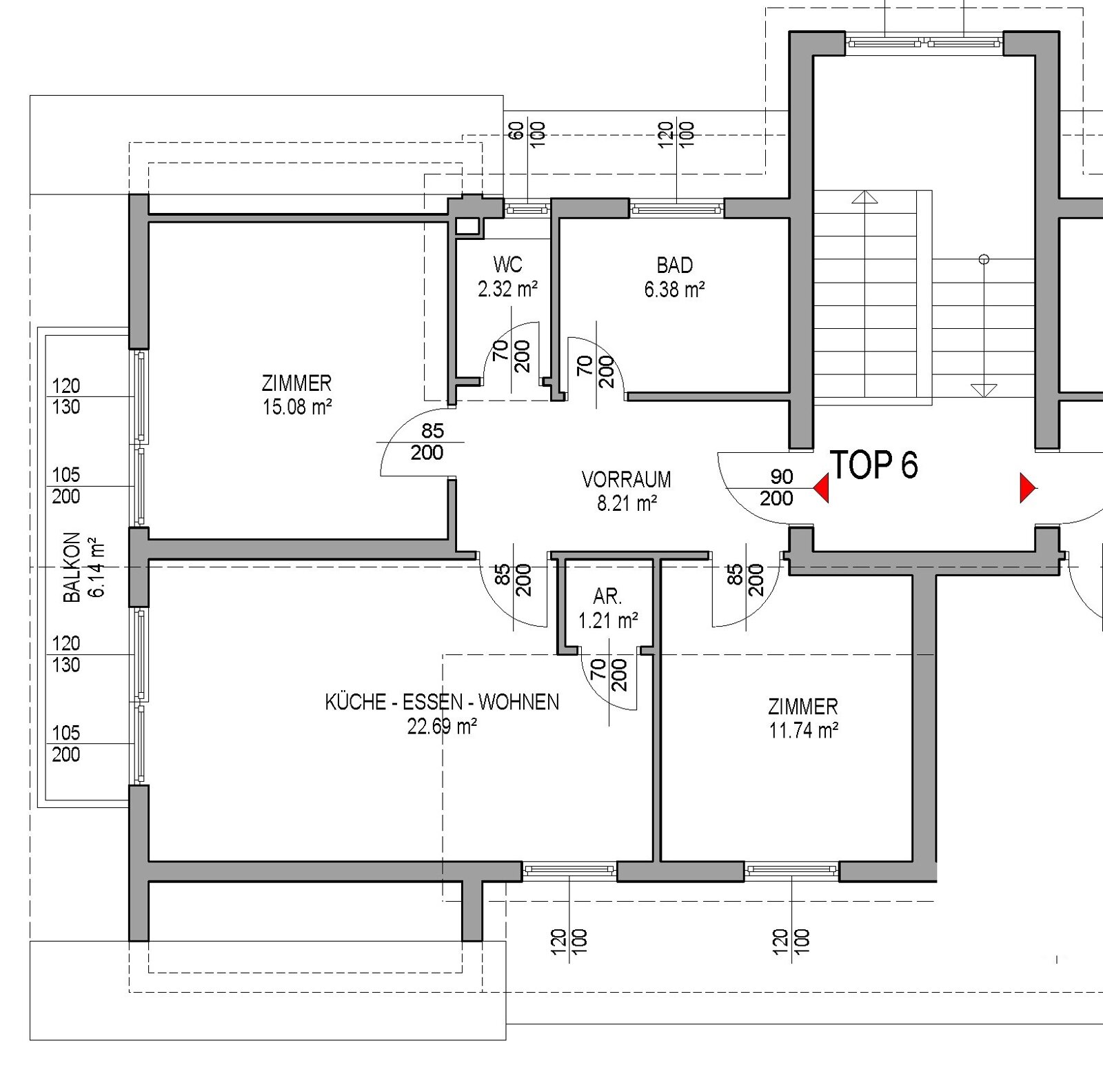 Wohnung zum Kauf 224.900 € 3 Zimmer 67,6 m²<br/>Wohnfläche Lienz 9900