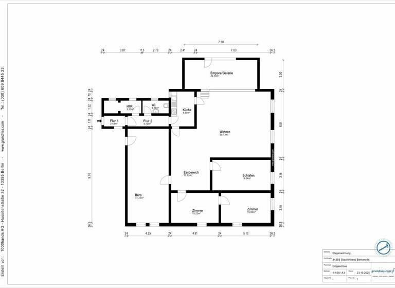 Wohnung zum Kauf 159.000 € 6 Zimmer 212 m² Benterode Staufenberg 34355