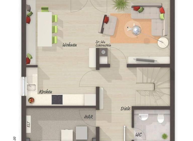 Stadthaus zum Kauf provisionsfrei 395.640 € 4 Zimmer 103 m² 765 m² Grundstück Kirchenpingarten 95466