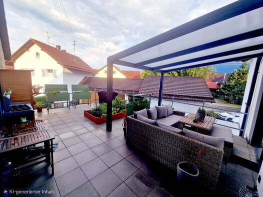 Terrassenwohnung zur Miete 1.150 € 3 Zimmer 103 m² Geschoss 1/2 frei ab 01.11.2026 Rieden 87668