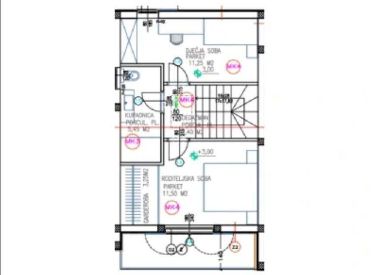 Reihenmittelhaus zum Kauf 328.000 € 4 Zimmer Vodice 22211