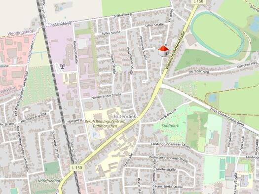 Wohnung zum Kauf 216.500 € 2 Zimmer 60 m² frei ab 01.03.2026 Heide 25746