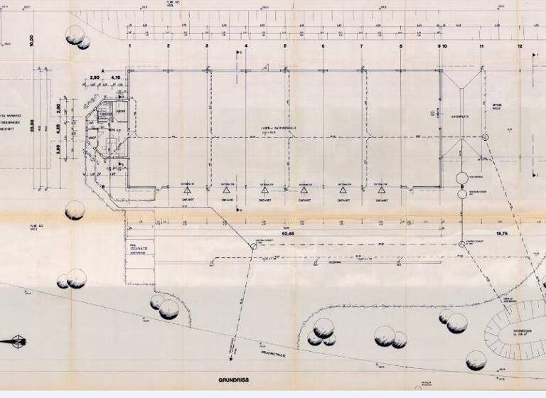 Lagerhalle zur Miete 6.500 € 1.350 m² Lagerfläche Wiesentheid 97353