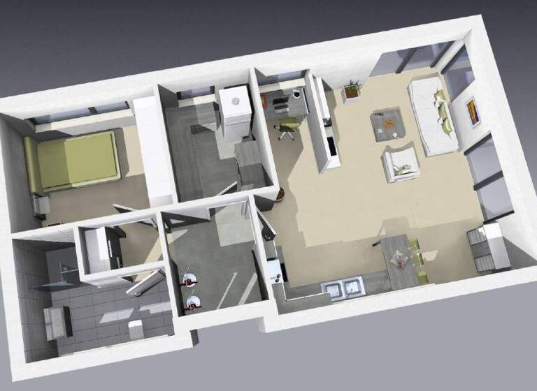 Einfamilienhaus zum Kauf 283.480 € 2 Zimmer 65 m² 538 m² Grundstück Eidinghausen Bad Oeynhausen 32549