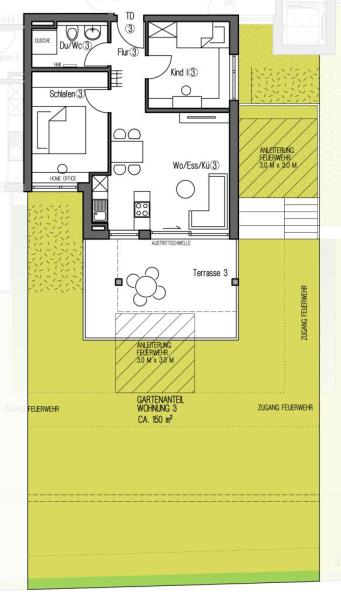 Wohnung zum Kauf provisionsfrei 419.900 € 3 Zimmer 62,9 m²<br/>Wohnfläche Beethovenstraße 64 Ludwigsburg - Ost Ludwigsburg 71640