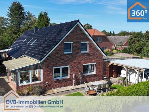 Doppelhaushälfte zum Kauf 149.000 € 3 Zimmer 97 m² 294 m² Grundstück frei ab 01.02.2027 Stapelmoor Weener 26826