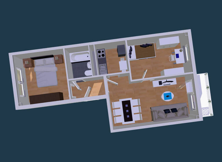 Wohnung zur Miete 330 € 3 Zimmer 55 m² 2. Geschoss Albert-Funk-Straße 116 Eckersbach Zwickau 08066