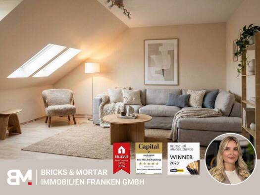Wohnung zum Kauf 237.500 € 2 Zimmer 74 m² 2. Geschoss Roth 91154