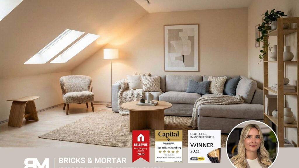 Wohnung zum Kauf 237.500 € 2 Zimmer 74 m² 2. Geschoss Roth 91154