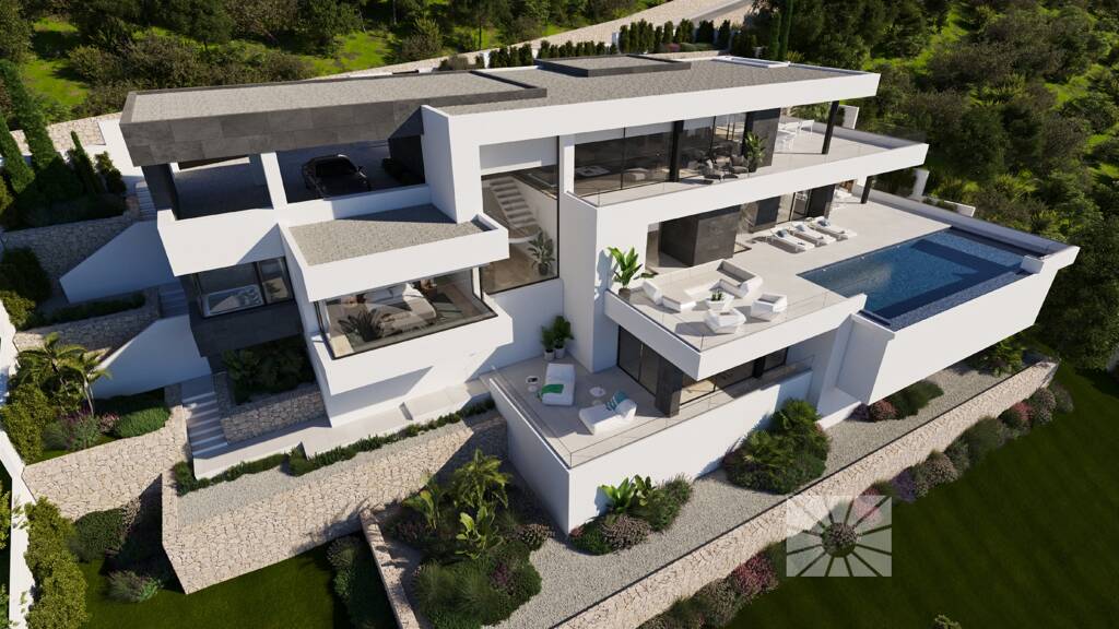 Villa zum Kauf provisionsfrei als Kapitalanlage geeignet 3.671.000 € 4 Zimmer 965 m² 1.877 m² Grundstück Moraira