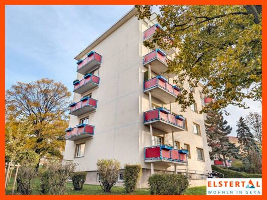 Wohnung zur Miete 360 € 2 Zimmer 50 m² 2. Geschoss Glück-Auf-Weg 4 Bieblach Gera 07546