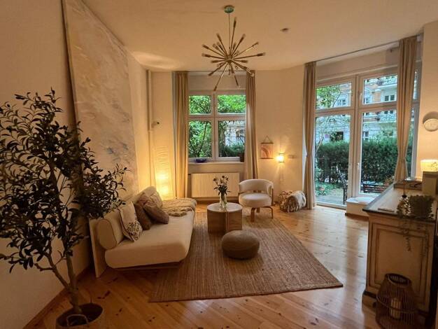 Wohnung zur Miete auf Zeit 2.200 € 3 Zimmer 94 m² frei ab sofort Albestraße 18 Friedenau Berlin 12159