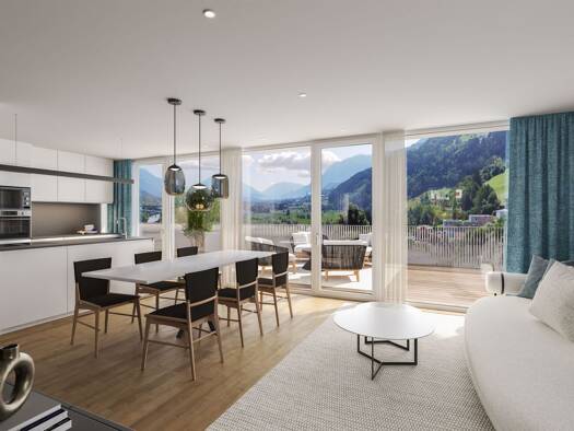Terrassenwohnung zum Kauf - Erstbezug provisionsfrei als Kapitalanlage geeignet 590.070 € 4 Zimmer 78,2 m² Maria Grüner Straße 5 Frastanz 6820