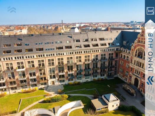 Wohnung zum Kauf 380.000 € 3 Zimmer 91 m² 1. Geschoss Zentrum-Südost Leipzig 04103