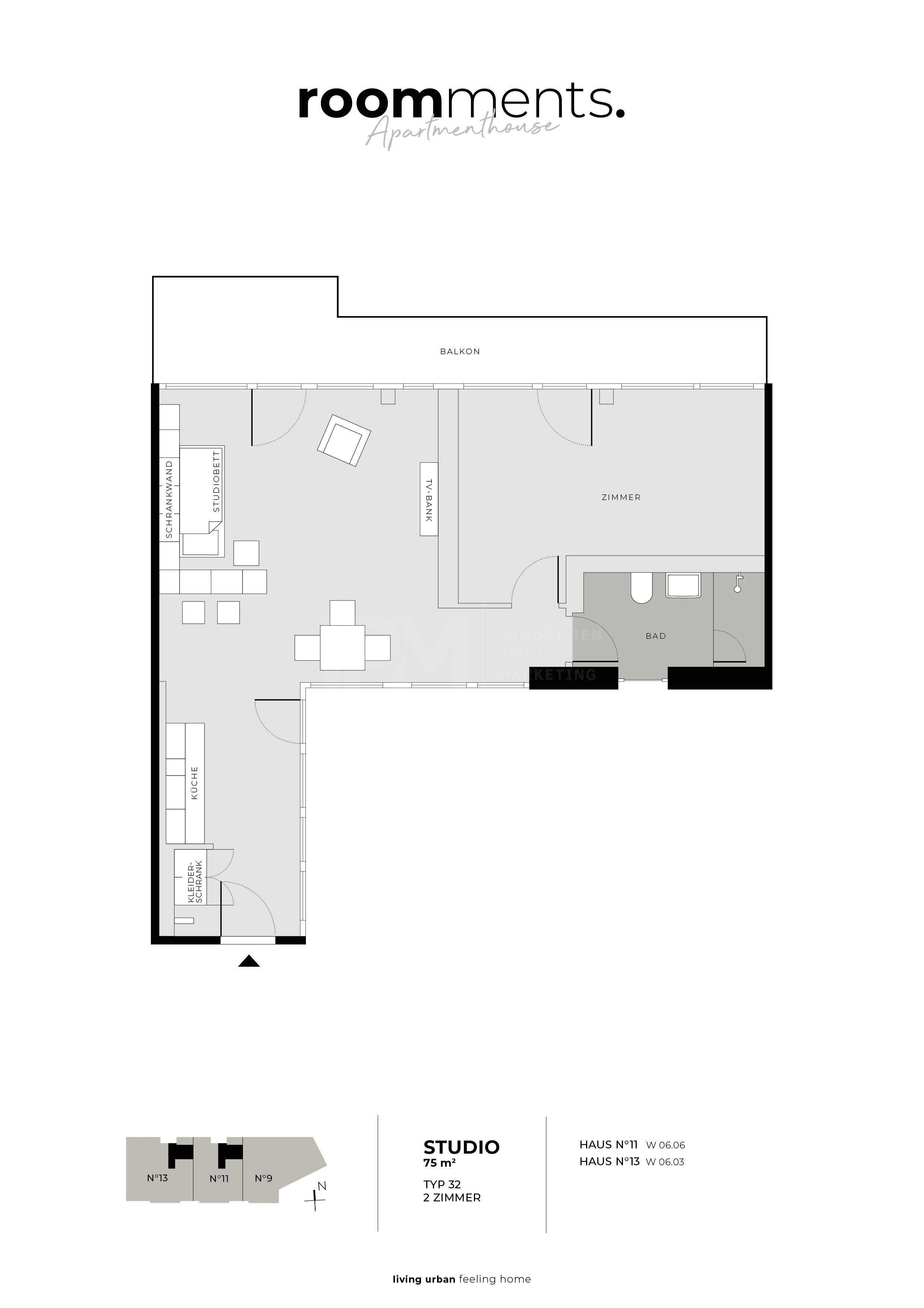 Wohnung zur Miete 2.214 € 2 Zimmer 74,8 m²<br/>Wohnfläche 6.<br/>Geschoss ab sofort<br/>Verfügbarkeit Tunzhofer Straße 11 Heilbronner Straße Stuttgart 70191