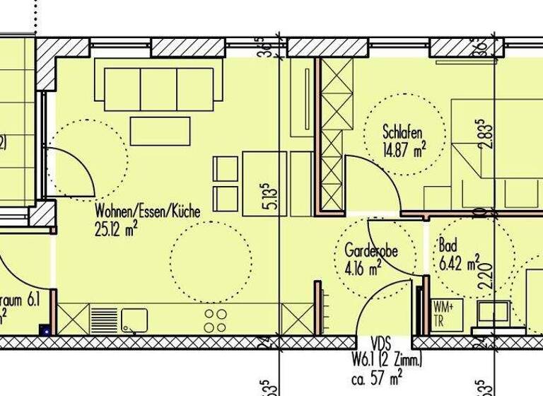 Wohnung zum Kauf - Erstbezug 247.100 € 2 Zimmer 57,4 m² 1. Geschoss Rothenburg Rothenburg ob der Tauber 91541