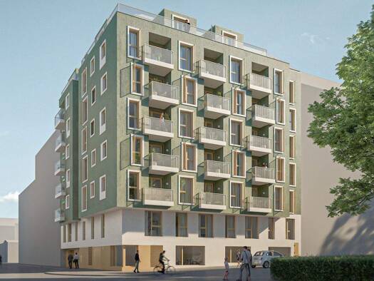 Wohnung zum Kauf - Erstbezug 269.900 € 2 Zimmer 29,7 m² 7. Geschoss Favoriten 1100