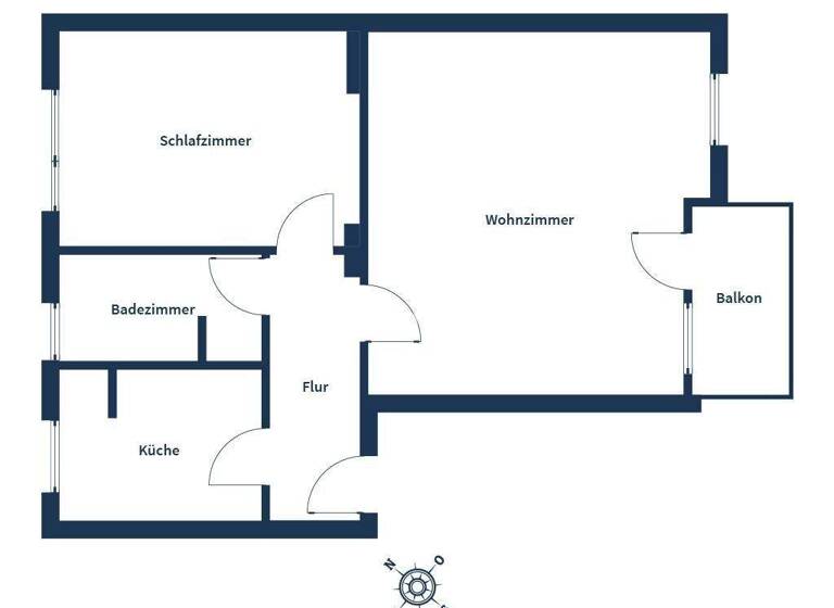 Wohnung zum Kauf 149.000 € 2 Zimmer 57 m² 2. Geschoss Groß Buchholz Hannover 30655