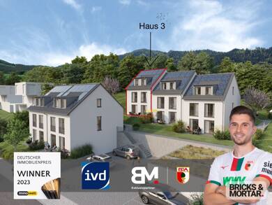 Doppelhaushälfte zum Kauf - Neubau provisionsfrei 769.000 € 5 Zimmer 145,8 m² 511 m² Grundstück Hammel Neusäß 86356