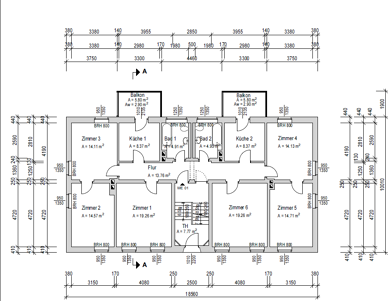 Wohnung zur Miete 853 € 6 Zimmer 142,2 m² EG frei ab sofort Clausnitz Rechenberg-Bienenmühle 09623