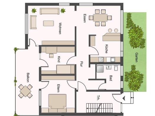 Wohnung zum Kauf - Erstbezug provisionsfrei 549.000 € 3 Zimmer 96,5 m² frei ab 01.01.2026 Weissach 71287