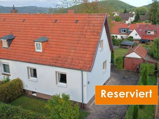 Doppelhaushälfte zum Kauf 138.000 € 5 Zimmer 100 m² 575 m² Grundstück Eschwege 37269