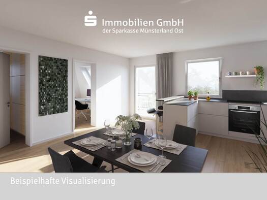 Wohnung zum Kauf provisionsfrei 475.000 € 2,5 Zimmer 68 m² Geist Mitte-Süd 48153
