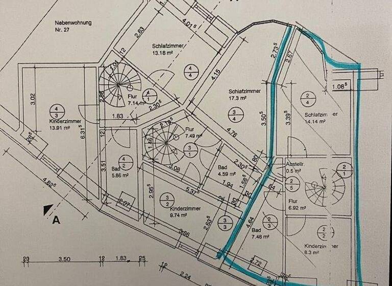 Maisonette zur Miete 1.300 € 5 Zimmer 126,4 m² Weltewitz Jesewitz 04838