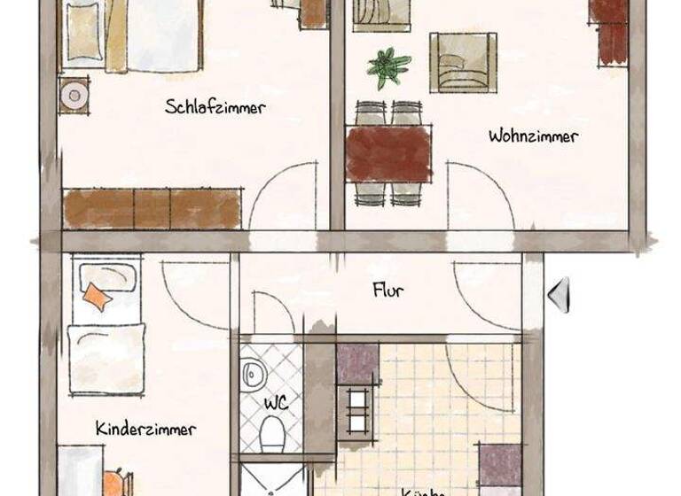 Wohnung zum Kauf 330.000 € 3 Zimmer 75 m² Spandau Berlin 13597