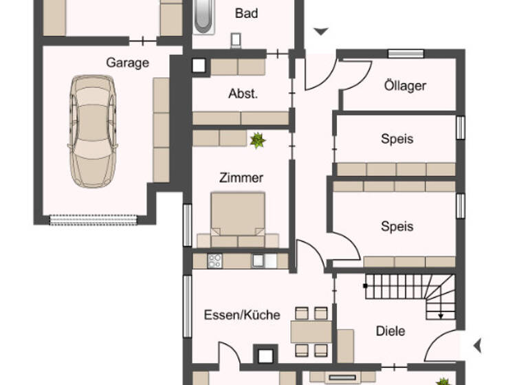 Mehrfamilienhaus zum Kauf 359.000 € 8 Zimmer 236 m² 470 m² Grundstück Frauenaurach Erlangen / Frauenaurach 91056