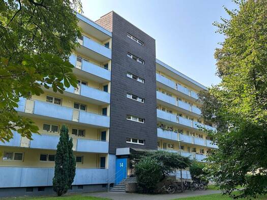 Wohnung zur Miete 420 € 2 Zimmer 57,9 m² 4. Geschoss frei ab sofort Leipziger Str. 14 Asberg Moers 47441