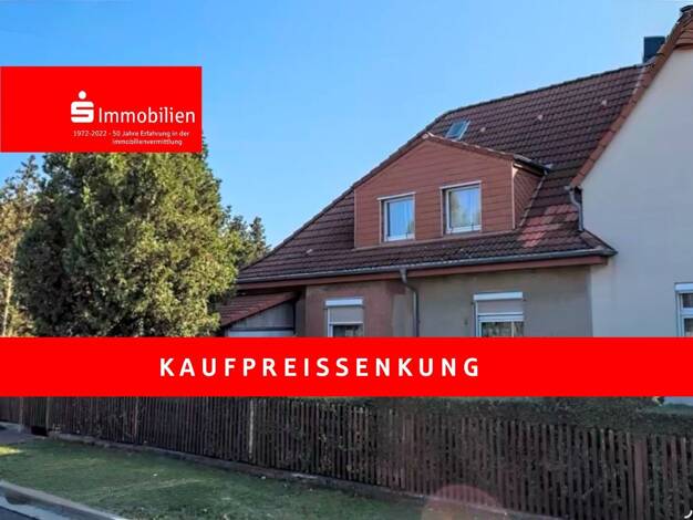 Doppelhaushälfte zum Kauf 35.000 € 7 Zimmer 130 m² 714 m² Grundstück frei ab sofort Menteroda Unstruttal 99996