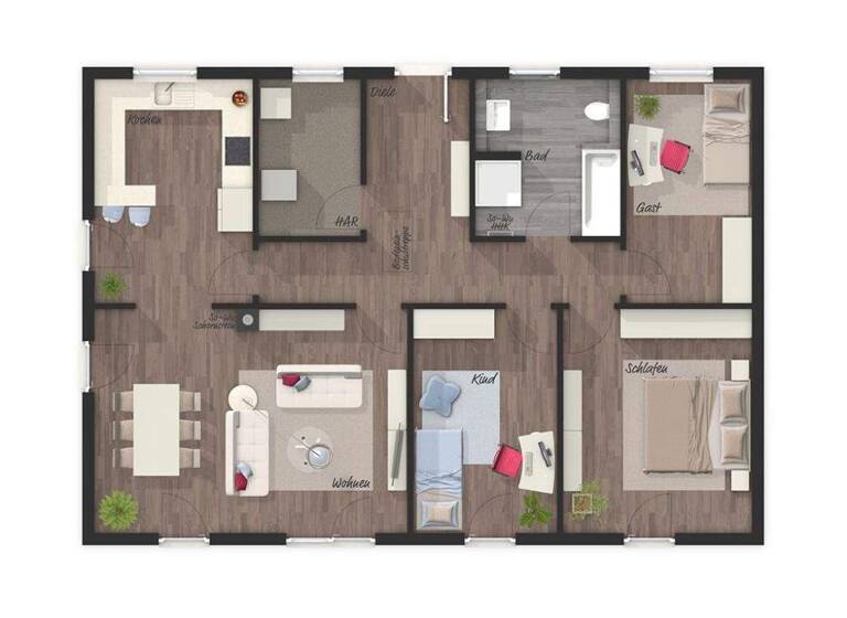 Einfamilienhaus zum Kauf - Erstbezug 374.670 € 4 Zimmer 108,4 m² 821 m² Grundstück Niegripp 39291