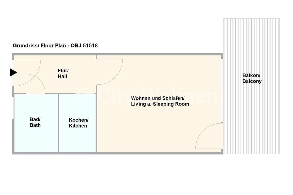 Wohnung zur Miete Wohnen auf Zeit 1.150 € 1 Zimmer 28 m²<br/>Wohnfläche 01.01.2025<br/>Verfügbarkeit Cuxhavener Straße Neugraben - Fischbek Hamburg 21149