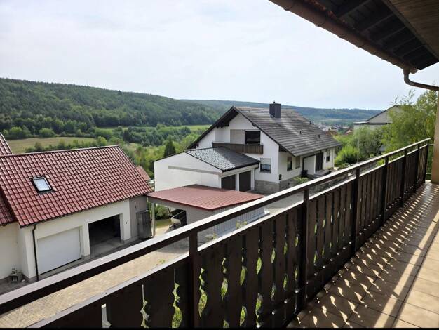 Wohnung zur Miete 1.150 € 4 Zimmer 120 m² 1. Geschoss Rosenstraße 20 Halsheim Arnstein 97450