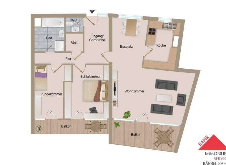 Wohnung zum Kauf 199.000 € 3 Zimmer 89,1 m² Böblingen 71032