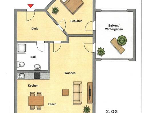 Wohnung zum Kauf als Kapitalanlage geeignet 175.000 € 2,5 Zimmer 39 m² Ingolstadt Ingolstadt 85057